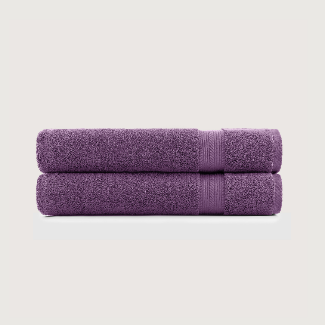 Ultrasoft 100% Cotton Bath Towels ( 1+1 FREE )