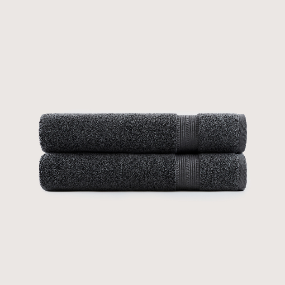 Ultrasoft 100% Cotton Bath Towels ( 1+1 FREE )