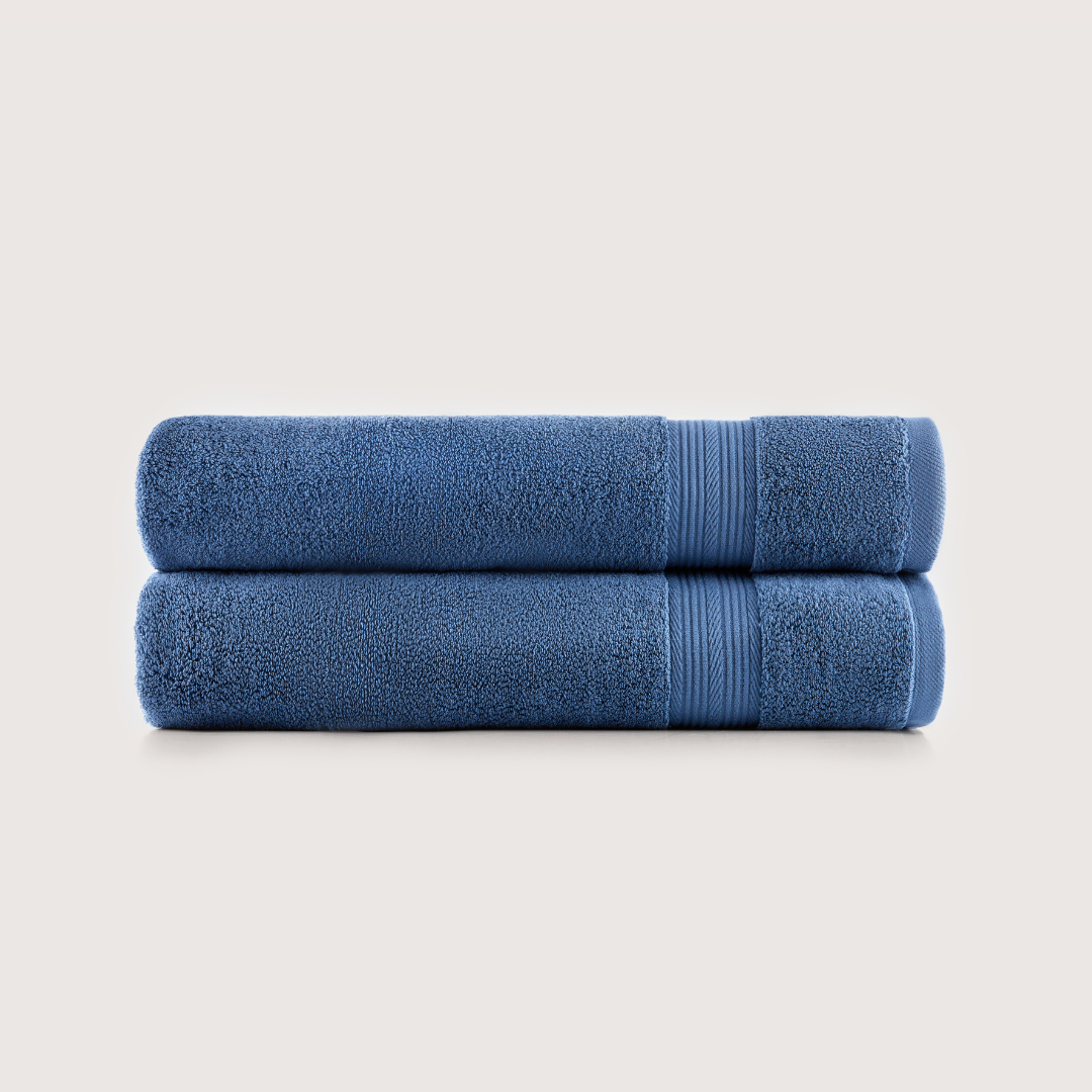Ultrasoft 100% Cotton Bath Towels ( 1+1 FREE )