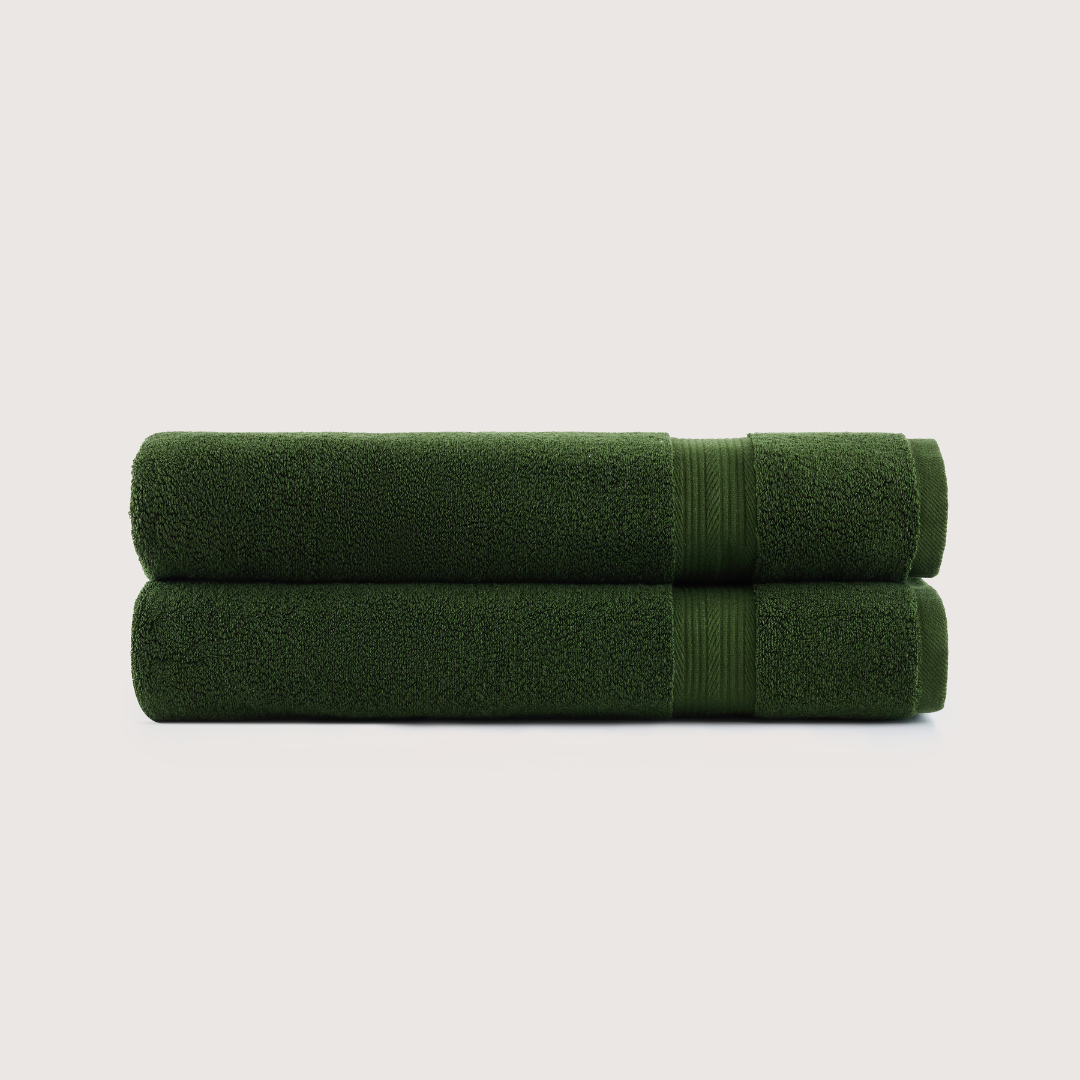 Ultrasoft 100% Cotton Bath Towels ( 1+1 FREE )