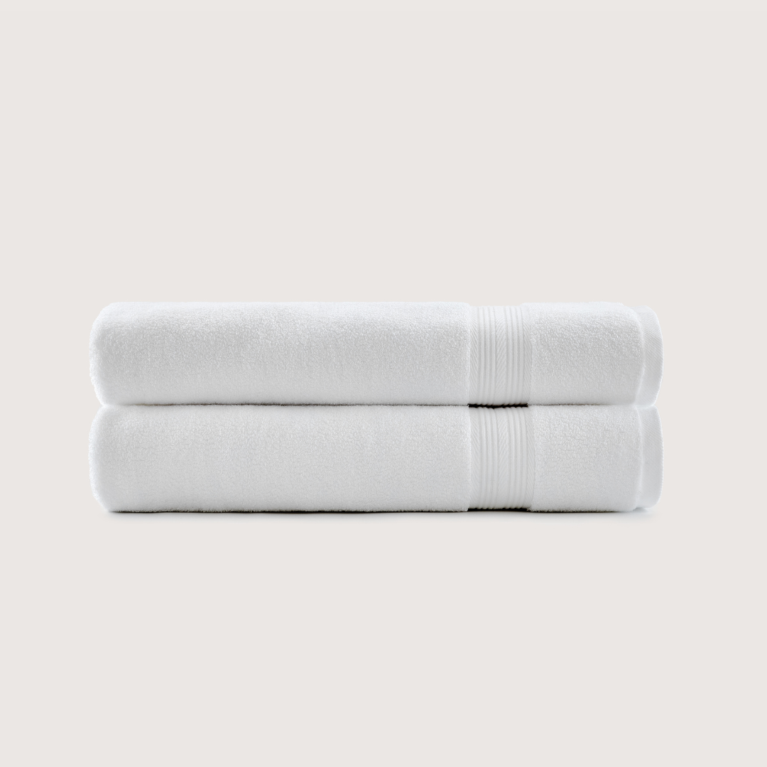 Ultrasoft 100% Cotton Bath Towels ( 1+1 FREE )