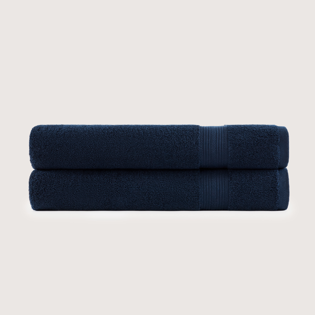 Ultrasoft 100% Cotton Bath Towels ( 1+1 FREE )