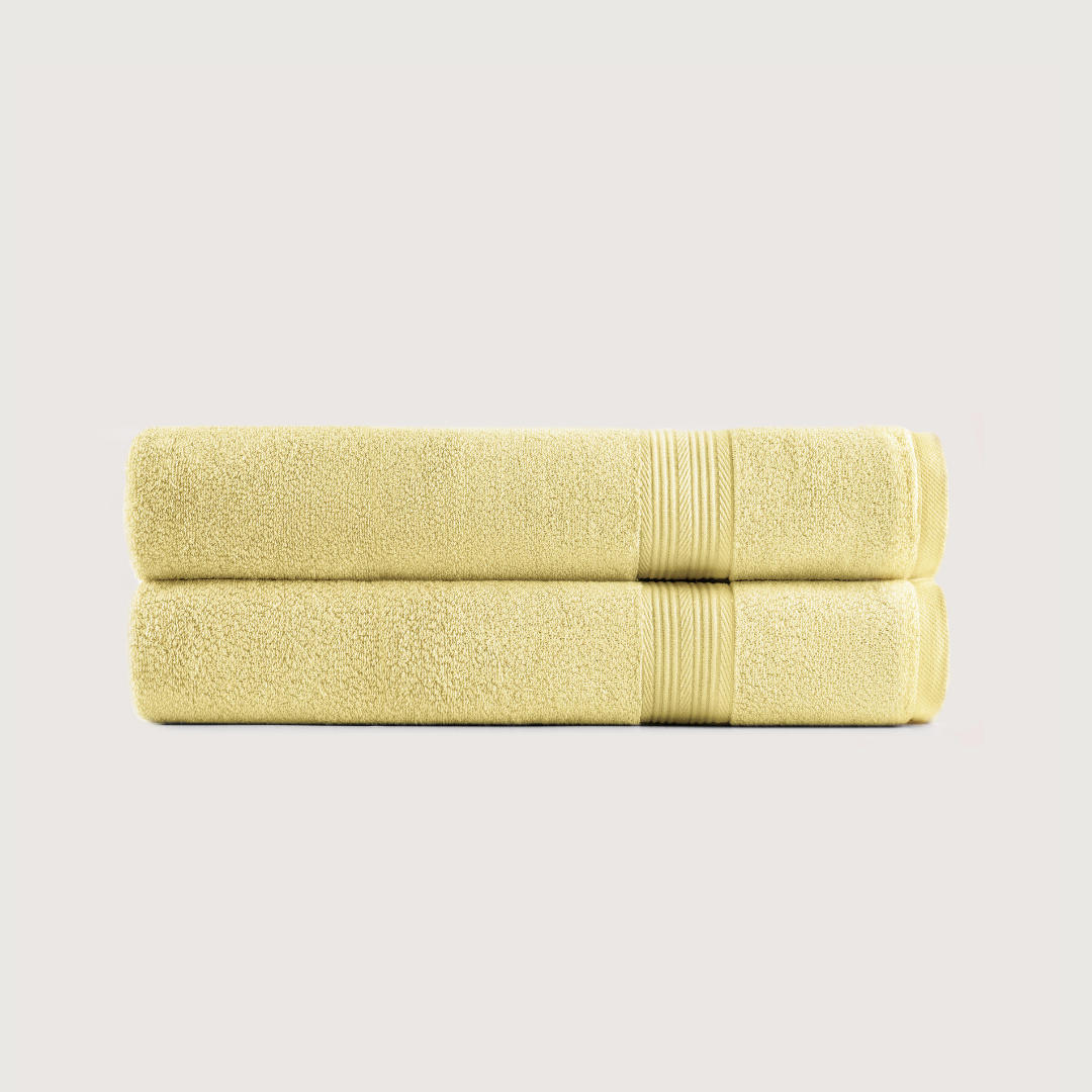 Ultrasoft 100% Cotton Bath Towels ( 1+1 FREE )