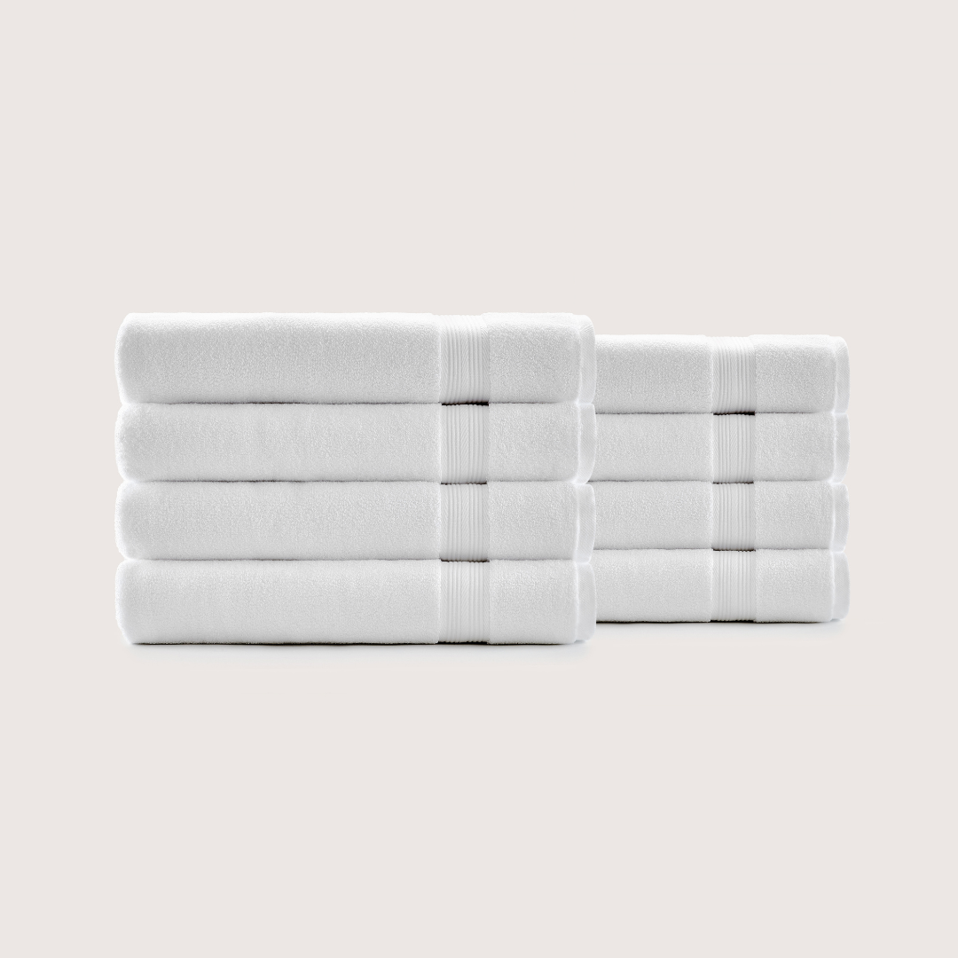 Ultrasoft 100% Cotton Bath Towels ( 1+1 FREE )