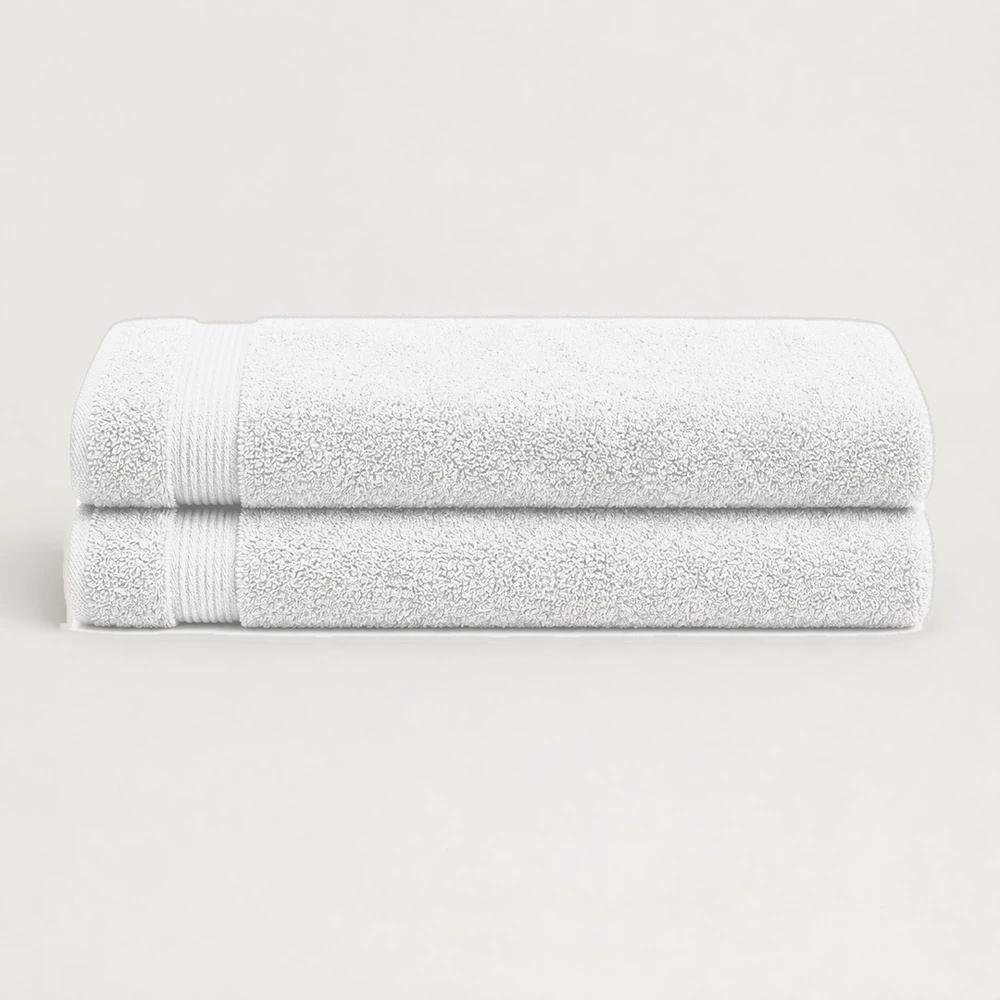 Ultrasoft 100% Cotton Bath Towels ( 1+1 FREE )